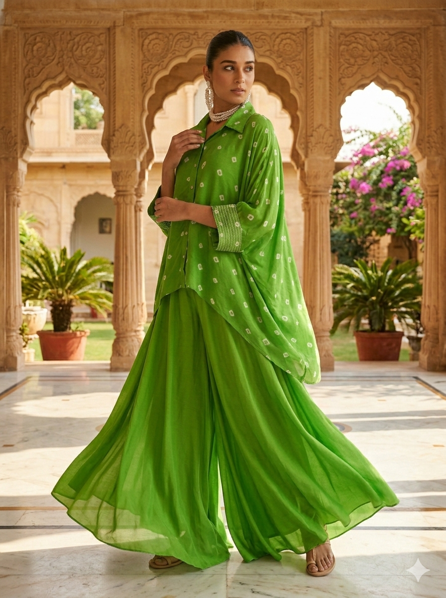 Green lilly co-ord set