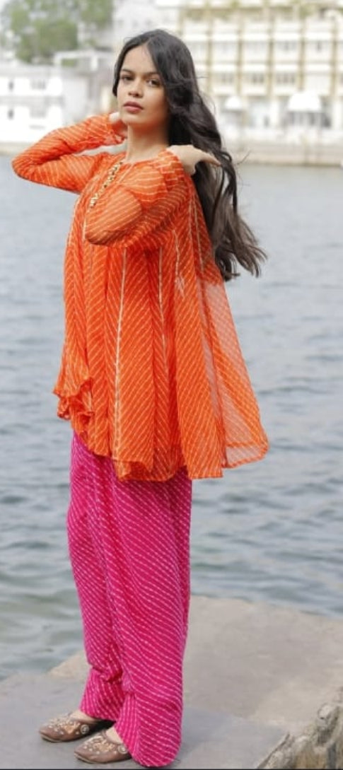 (1F) Jaipur hues faarshi shalwar set