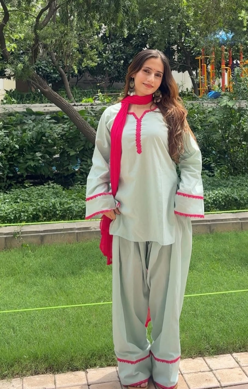 Q2 farshi shalwar 3pcs set