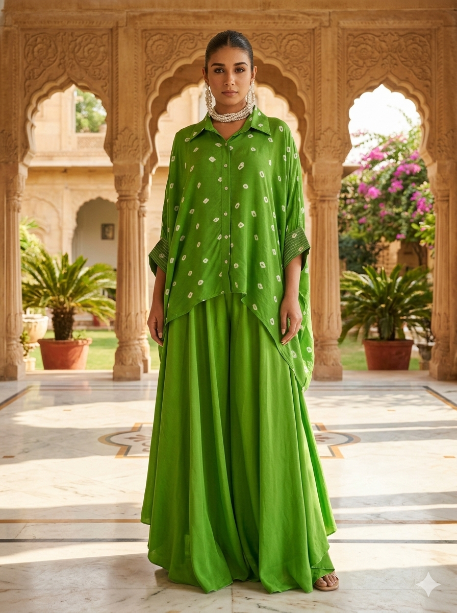 Green lilly co-ord set